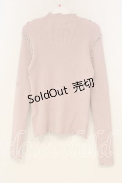 画像3: merry jenny / メロウリブニットトップス F ピンク O-26-01-08-053-LO-TO-YM-OS