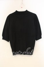 画像2: Fi.n.t / リブスタンドネックニットソー F クロ O-26-01-08-054-CA-TO-YM-ZT601 (2)