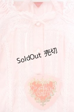 画像2: BABY,THE STARS SHINE BRIGHT / 姫袖後ろシャーリングブラウス  ピンク O-26-01-08-056-BA-BL-YM-OS