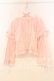 画像5: BABY,THE STARS SHINE BRIGHT / 姫袖後ろシャーリングブラウス  ピンク O-26-01-08-056-BA-BL-YM-OS (5)