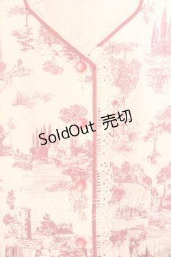 画像2: MILK / プティ・トリアノンドレス  ピンクｘシロ O-26-01-08-057-ML-OP-YM-OS