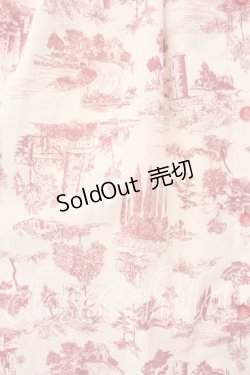 画像3: MILK / プティ・トリアノンドレス  ピンクｘシロ O-26-01-08-057-ML-OP-YM-OS