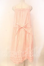 画像5: PINK HOUSE / ブロックギンガムキャミソールワンピース  ピンク O-26-01-08-058-LO-OP-YM-ZT550 (5)