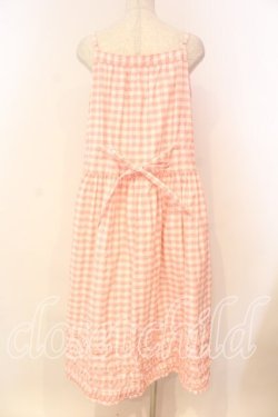 画像5: PINK HOUSE / ブロックギンガムキャミソールワンピース  ピンク O-26-01-08-058-LO-OP-YM-OS