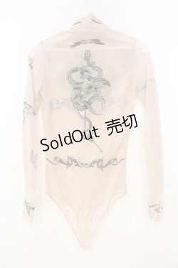 画像4: Medenius / Eden bodysuit（エデンボディースーツ）  アイボリー O-26-01-08-061-0-TO-IG-OS