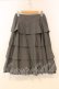 画像1: Jane Marple Dans Le Salon / Cotton Typewriter Dirndl Skirt　スカート M グレー O-26-01-08-071-JM-SK-OW-OS (1)