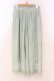 画像1: axes femme / 裾レース楊柳ワイドパンツ F ミント O-26-01-08-076-AX-PA-YM-OS (1)