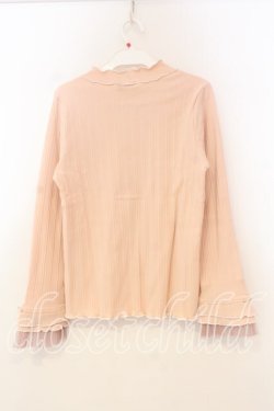 画像2: axes femme / プリーツチュールメロープルオーバー F ピンク O-26-01-08-080-AX-TO-YM-OS