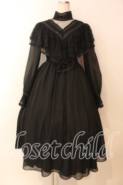 画像1: Moi-meme-Moitie / セレスティアゴシックロングドレス 2024 Mana Special Edition   ブラック O-26-01-08-007-MO-OP-IG-OS