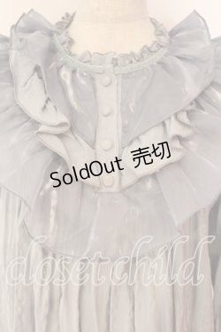 画像2: Hoshibako Works / リトルゴースト　ワンピース L サックス O-26-01-08-009-LO-OP-OW-OS