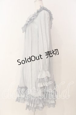 画像4: Hoshibako Works / リトルゴースト　ワンピース L サックス O-26-01-08-009-LO-OP-OW-OS