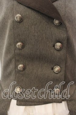 画像2: Innocent World / ローザプリーツテッドジャンパースカート M ショコラ O-26-01-08-011-IW-OP-OW-OS