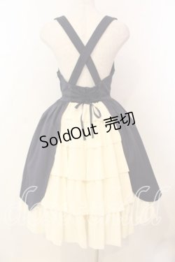 画像4: Innocent World / コルセットバッスルジャンパースカート L ネイビー O-26-01-08-012-IW-OP-OW-OS