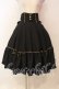 画像1: metamorphose / マデリーンハイウエストスカート  クロ O-26-01-08-013-ME-SK-OW-OS (1)