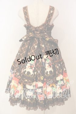 画像5: metamorphose / CL パリの街並ハイウエストジャンパースカート  ブラウン O-26-01-08-014-ME-OP-IG-OS