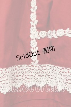 画像3: ALICE and the PIRATES / ミランダジャンパースカート  えんじ O-26-01-08-015-PA-OP-OW-OS