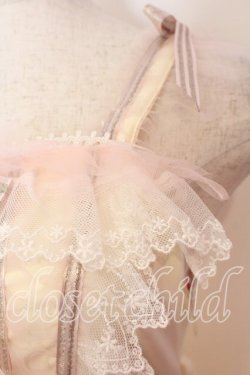 画像3: BABY,THE STARS SHINE BRIGHT / Fleurs benitesジャンパースカート  クリーム×ピンク O-26-01-08-016-BA-OP-OW-OS