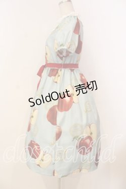 画像4: Emily Temple cute / Apple Stampワンピース  ブルー O-26-01-08-017-ET-OP-YM-OS