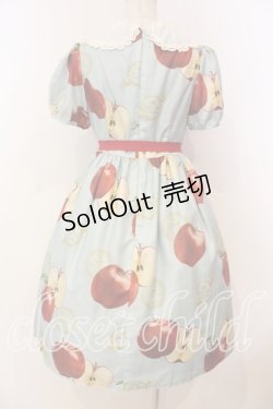 画像5: Emily Temple cute / Apple Stampワンピース  ブルー O-26-01-08-017-ET-OP-YM-OS