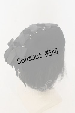 画像3: LIZ LISA / レースアップベレー帽  クロ O-26-01-09-006-LO-AC-IG-ZT0111D