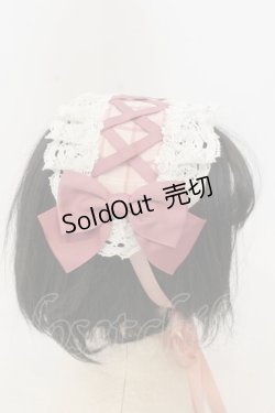 画像3: Chalmiere / タータンチェックヘッドドレス  ピンク O-26-01-09-012-0-AC-IG-ZT0111D