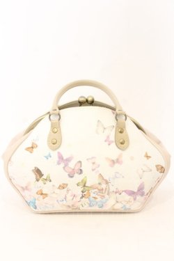 画像1: limboussole / × abilletageバタフライモチーフのバルドゥリバッグ  アイボリー O-26-01-09-002-0-BG-IG-ZT0111D