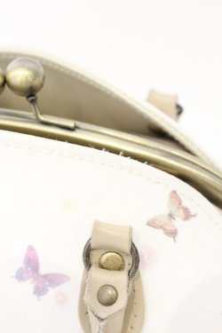 画像2: limboussole / × abilletageバタフライモチーフのバルドゥリバッグ  アイボリー O-26-01-09-002-0-BG-IG-ZT0111D