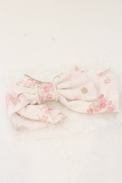 画像1: LIZ LISA / チェリー柄バレッタ  ピンク O-26-01-09-020-LO-AC-IG-ZT0111D