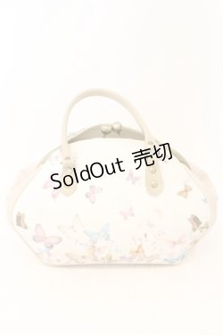 画像3: limboussole / × abilletageバタフライモチーフのバルドゥリバッグ  アイボリー O-26-01-09-002-0-BG-IG-ZT0111D