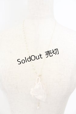 画像1: okappalover / tea cup ネックレス  シロ O-26-01-09-033-0-AC-IG-OS