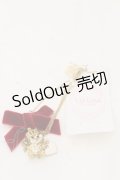 LIZ LISA / リボンベアネックレス  アカ×ゴールド O-26-01-09-034-LO-AC-IG-OS