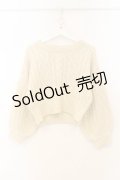 F&A / バックはしごリボンケーブルニットプルオーバー  アイボリー O-26-01-10-031-LO-TO-IG-ZT551
