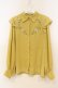 画像1: an another angelus / シュラブローズ刺繍シャツ  イエロー O-26-01-10-042-CA-BL-IG-OS (1)