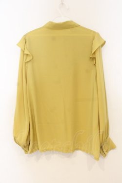 画像2: an another angelus / シュラブローズ刺繍シャツ  イエロー O-26-01-10-042-CA-BL-IG-OS