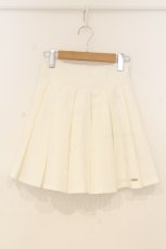 画像1: evelyn / タックプリーツスカート  シロ O-26-01-10-043-LO-SK-OW-ZT537 (1)