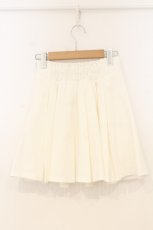 画像2: evelyn / タックプリーツスカート  シロ O-26-01-10-043-LO-SK-OW-ZT537 (2)