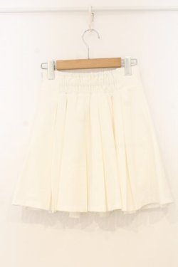 画像2: evelyn / タックプリーツスカート  シロ O-26-01-10-043-LO-SK-OW-OS