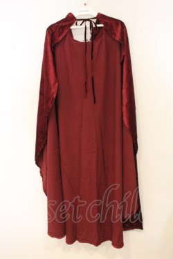 画像1: NO.S PROJECT / 赤ずきんケープ  ワイン O-26-01-10-045-LO-CO-OW-OS