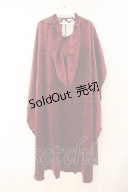 画像2: NO.S PROJECT / 赤ずきんケープ  ワイン O-26-01-10-045-LO-CO-OW-ZT607
