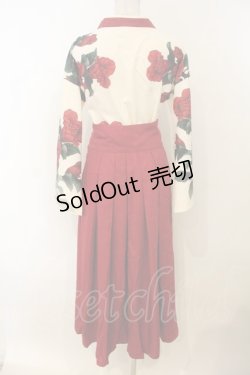 画像3: J-yuefang / 和風セットアップ  アカ×キナリ O-26-01-10-050-0-OP-OW-OS