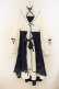 画像1: Favorite / はしごレースとリボンのFishTailワンピース M~L ネイビー×シロ O-26-01-10-051-LO-OP-OW-OS (1)