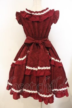 画像4: axes femme kawaii / レディローズジャンスカ M ボルドー O-26-01-10-059-AX-OP-YM-OS