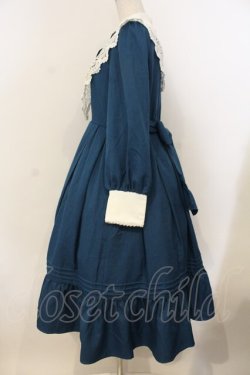 画像3: axes femme kawaii / クラシックドールワンピース M ブルーグリーン O-26-01-10-060-AX-OP-YM-OS