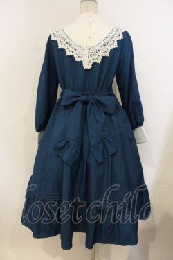 画像4: axes femme kawaii / クラシックドールワンピース M ブルーグリーン O-26-01-10-060-AX-OP-YM-OS