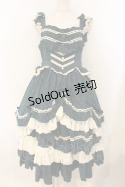 画像1: Hoshibako Works / 西洋人形魔法ジャンパースカート  グリーン O-26-01-10-062-LO-OP-YM-OS