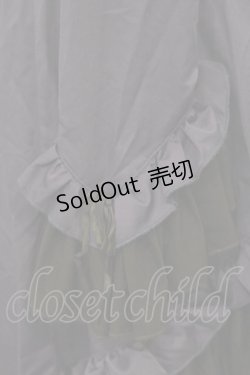 画像4: MARBLE / ゴシック調ダイヤカットタイ付きブラウス型ワンピース  ネイビー O-26-01-10-063-GO-OP-OW-OS