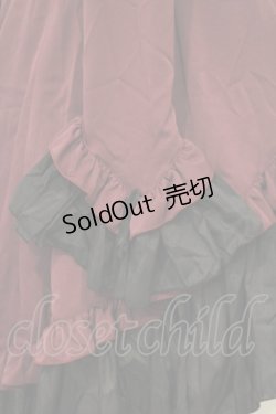 画像4: MARBLE / ゴシック調ダイヤカットタイ付きブラウス型ワンピース  パープル O-26-01-10-064-GO-OP-OW-OS