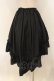 画像3: MARBLE / 前短・後長ロングスカート  ブラック O-26-01-10-066-GO-SK-OW-OS (3)