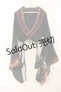 Ozz oneste / 和柄刺繍ボレロ  ブラック O-26-01-10-074-OO-TO-OW-OS