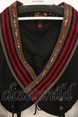 画像2: Ozz oneste / 和柄刺繍ボレロ  ブラック O-26-01-10-074-OO-TO-OW-OS